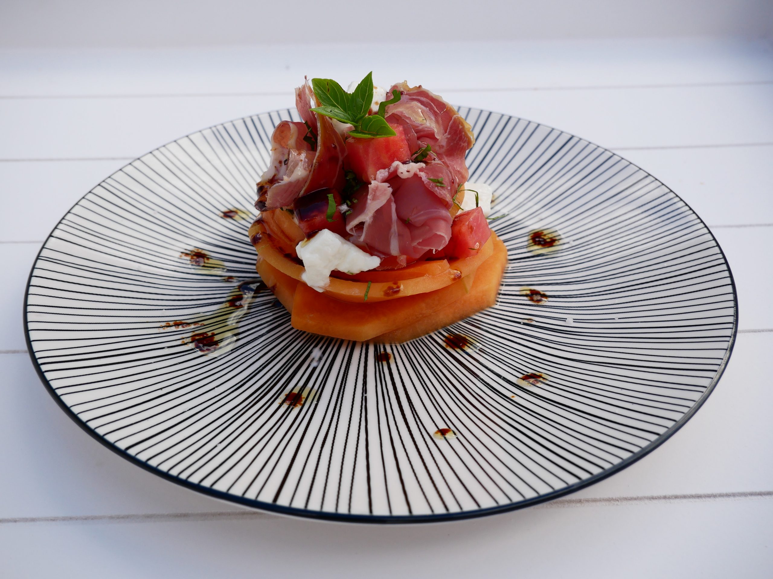 MELON JAMBON BURRATA Alex Cook'In